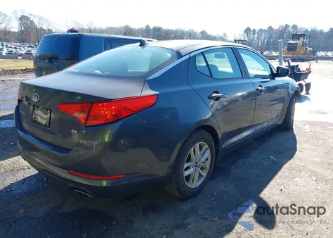 2011 Kia Optima Lx из США, поврежденный, VIN KNAGM4A78B5092130